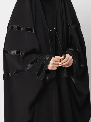 چادر عربی گلدوزی سه خط مخملی