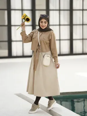 کت و دامن کتان