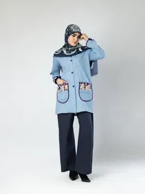 کت آبی رها