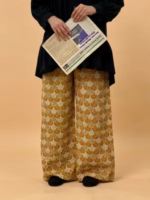 شلوار باتیک کوکدوزی گنبدی